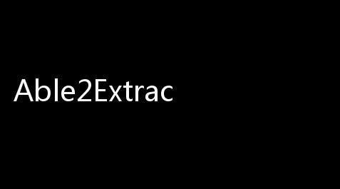 Able2Extract(拥穿着OCR文字识别的PDF转换器) Pro 8024绿色便携版_超凡先锋外挂卡网
